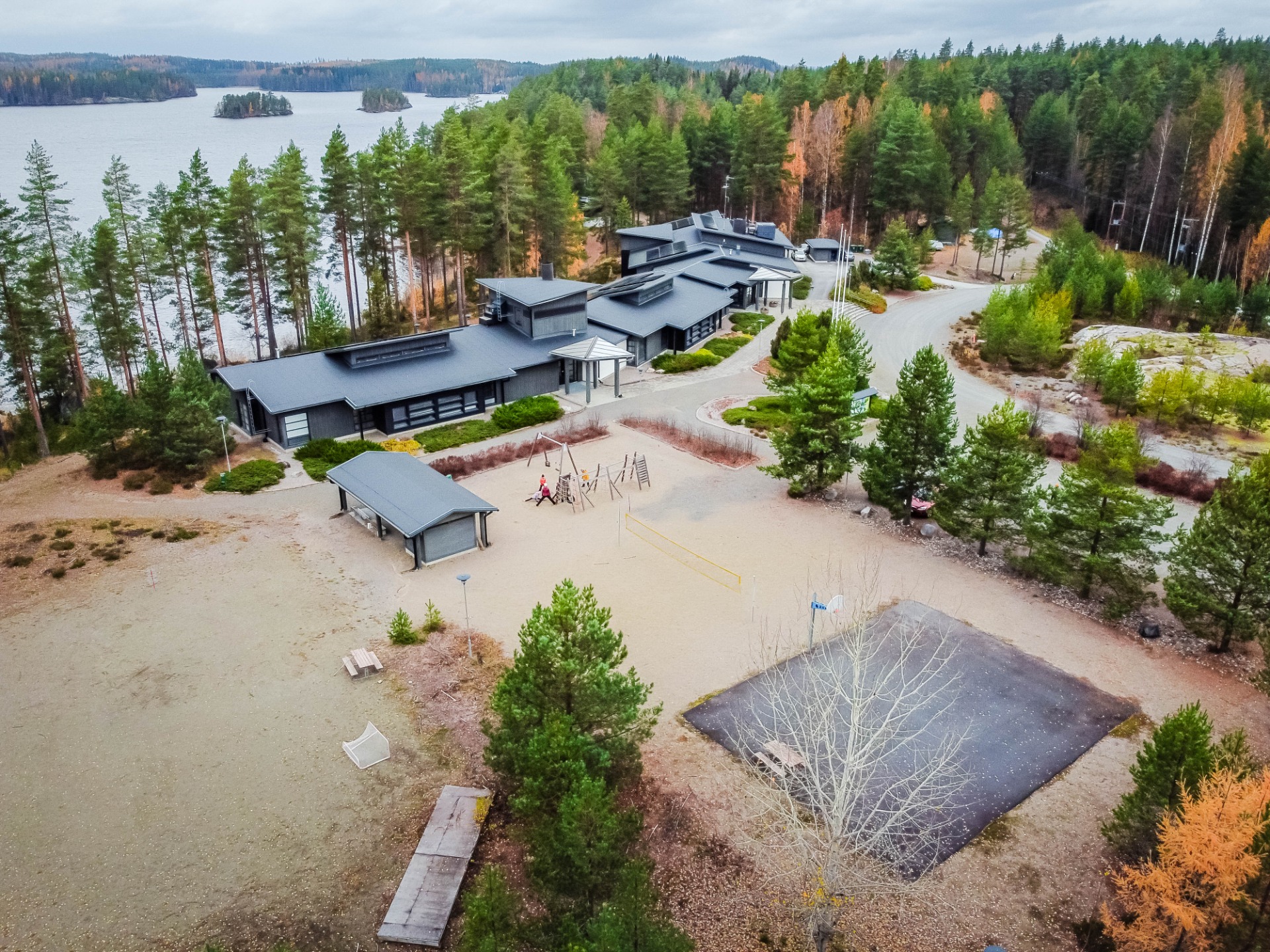 Susiniemi ilmakuva pelikentät